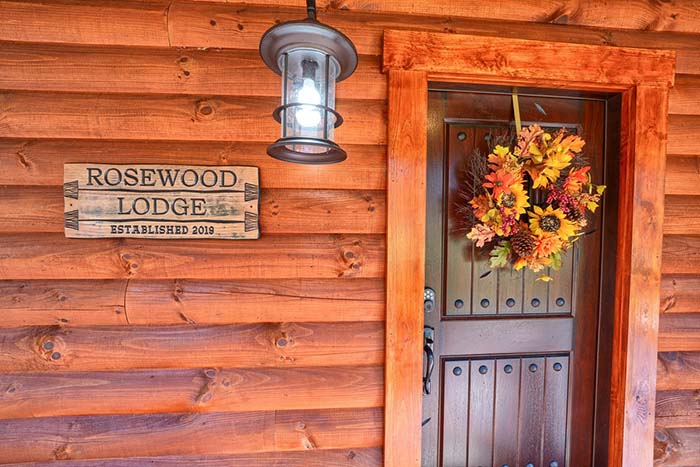 Rosewood Lodge Luxury Log Home Lodging In Hocking Hills Ohio