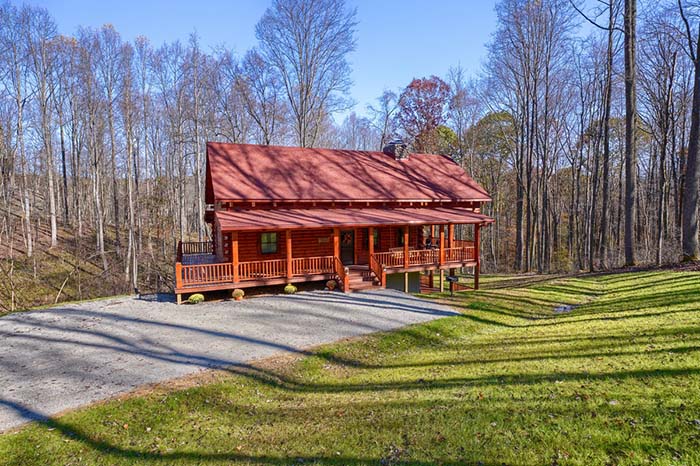 Rosewood Lodge Luxury Log Home Lodging In Hocking Hills Ohio